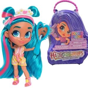 Just Play Hairdorables Collectible Doll Color Magic Blow Dry Besties 13 Surprise